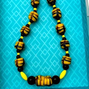African bead necklace